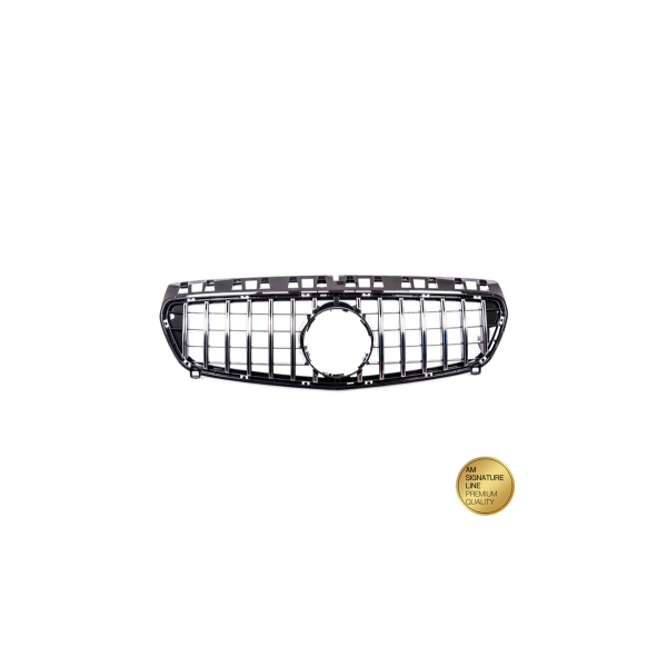 Sport Grille GT Chrome & Black for Mercedes A-Class W176 2012-2015