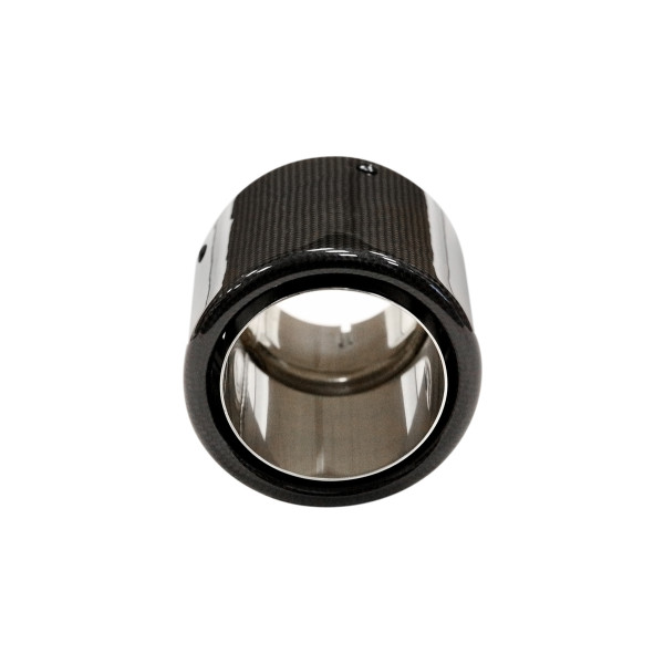 Exhaust Tip 114mm enter 70mm Carbon Gloss