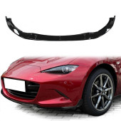 Gloss Black Front Splitter for Mazda MX-5 - Stylish Upgrade