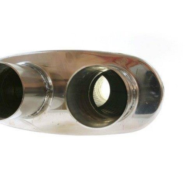 57mm Center Muffler LT 409SS - 355mm Exhaust System Upgrade