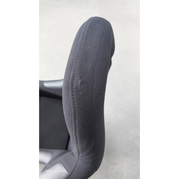 Racing seat SLIDE X3 material Black S DAMAGED