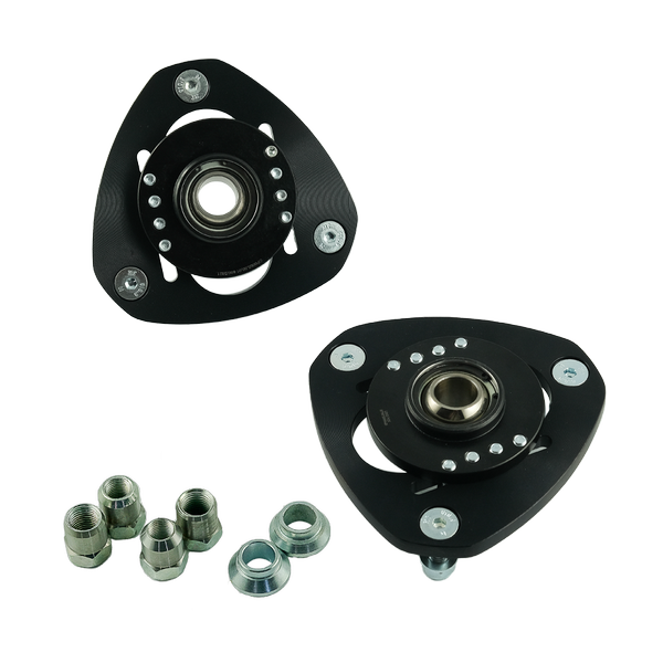 BMW E60 E61 Black Camber Plates for Enhanced Performance