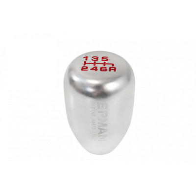 6-Speed Silver Gear Stick for Enhanced Driving Experience