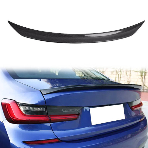 BMW 3 Series G20 G28 Carbon Fiber Spoiler Lip Upgrade