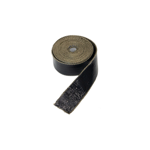 TurboWorks 50mm x 1mm 10m Titanium + Foil Exhaust Heat Wrap