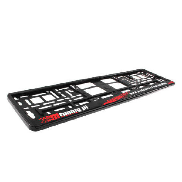 Car Registration Frame Mtuning