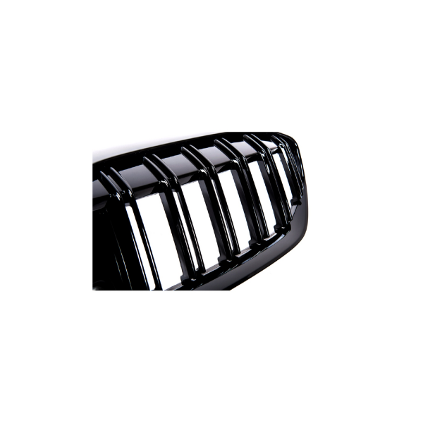 Gloss Black Dual Line Sport Grille for BMW 3 Series G20/G21