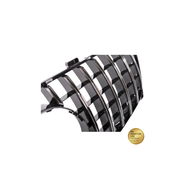 Sport Grille GT Chrome & Black for 2017-2019 Mercedes GLA X156