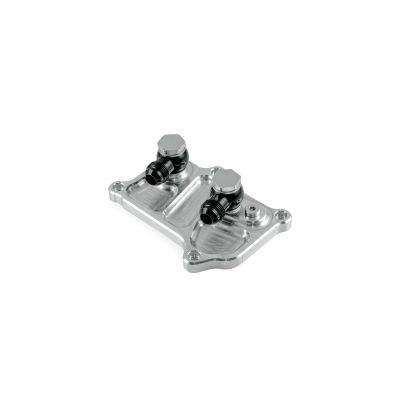 Mercedes-Benz V8 M113 Oil Cooler Adapter with Fittings