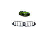 Dual Line Gloss Black Grill for BMW 8 G15 F92 G14 G16