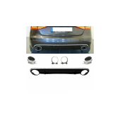 Performance Diffuser for Audi A4 B8 with Exhaust Pipes