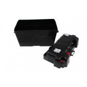 12V Solar Battery Box - Compact 350x200x210 for Outdoor Use