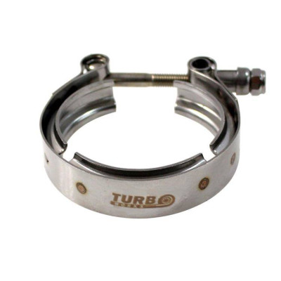 "V-Band 2.5" 63mm Clamp for Secure Exhaust Connections"