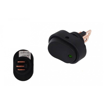 3-Pin Green Oval ON-OFF Switch for Easy Control