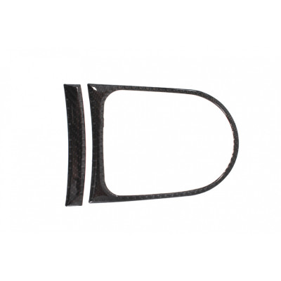 Carbon Fiber Gear Shift Panel Cover for Ford Mustang 15-19