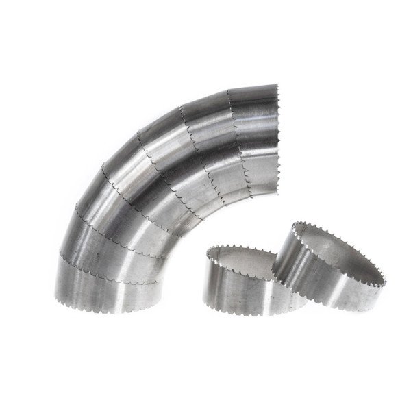 63mm Pie Cut Elbow PRO - 1.5mm Thickness for Precision Fit