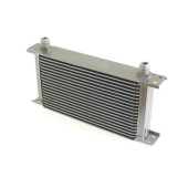 19-Row AN10 Silver Oil Cooler 260x150x50 for Enhanced Cooling