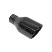 89mm Black Chrome Exhaust Tip with 51mm Inlet Size