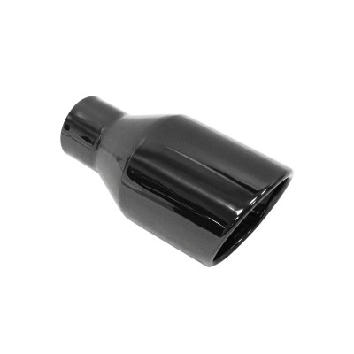 89mm Black Chrome Exhaust Tip with 51mm Inlet Size