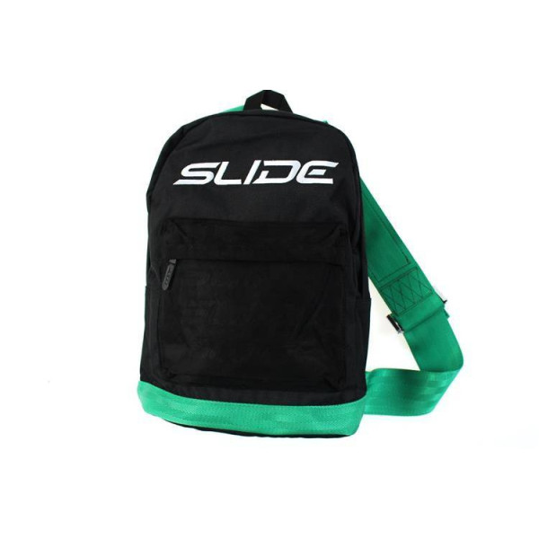 Backpack Slide Green Straps