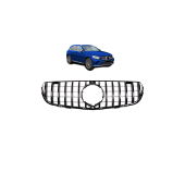 Grill Mercedes-Benz GLC X253/C253 GT Gloss Black Camera