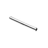 15mm Aluminium Pipe - 20cm Length, 0° Angle Connection