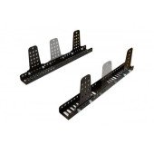 FIA-Approved Adjustable Steel Bucket Seat Mounts - Hardened