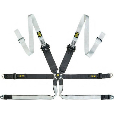 OMP WRC 6-Point Dyneema Racing Seat Belts - FIA Approved