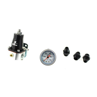 Aeromotive EFI 1000HP Fuel Pressure Regulator AN6 - Silver