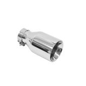 Polished 89mm Exhaust Tip with 51mm Inlet - Premium Finish