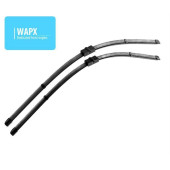 Front set dedicated silicon wiperblades Citroen C6 Peugeot 407