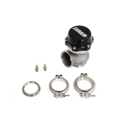 50mm External Wastegate 0.5 Bar V-Band - Black Finish