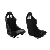 MONZA RACE PLUS Black Racing Seat