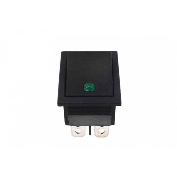 4-Pin Green LED Rocker Switch for Easy Control