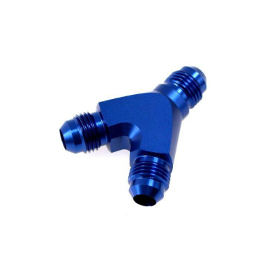 Y Block Adapter AN6 to AN4 - High-Performance Fluid Fitting