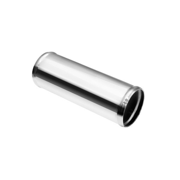 63mm Aluminium Pipe - 20cm Length, 0° Angle Connection