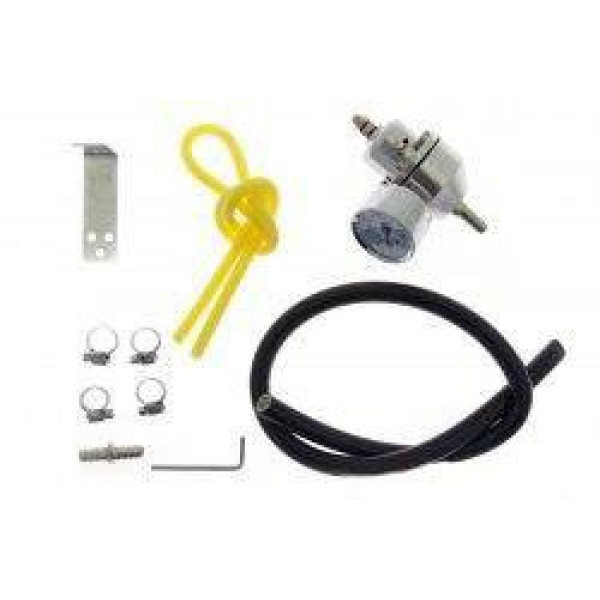 FPR04 Silver Fuel Pressure Regulator for Optimal Performance