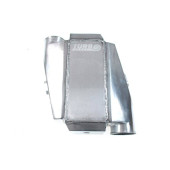 High-Performance Water Intercooler 255x115x115 with 2x90° St