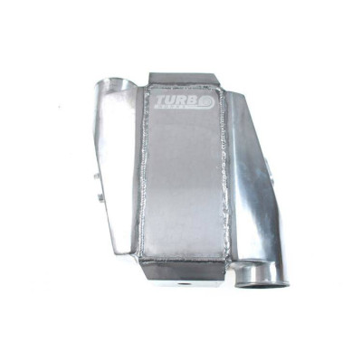 High-Performance Water Intercooler 255x115x115 with 2x90° St