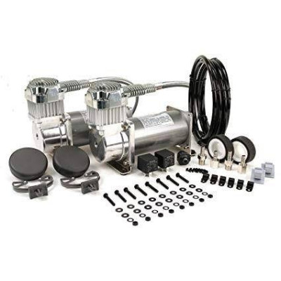 VIAIR 380C Chrome Dual Pack Air Compressors - High Performance