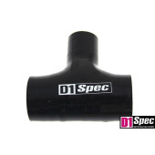 32mm to 25mm T Piece Hose Blow Off D1 Spec - Black