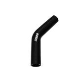 45° Black Elbow Connector 76mm XL - Durable Plumbing Fitting