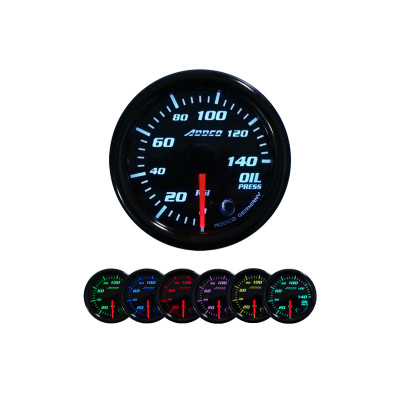 ADDCO 52mm Oil Pressure Gauge - Precision Performance Monitor