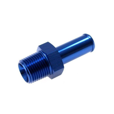 "AN8 Flare Union Adapter with 3/8" Hose Fitting - Durable Design"