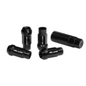 Black JDM M12x1.25 Wheel Lug Nuts