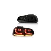 VW Golf VI Rear Dynamic LED Smoke Tail Lights