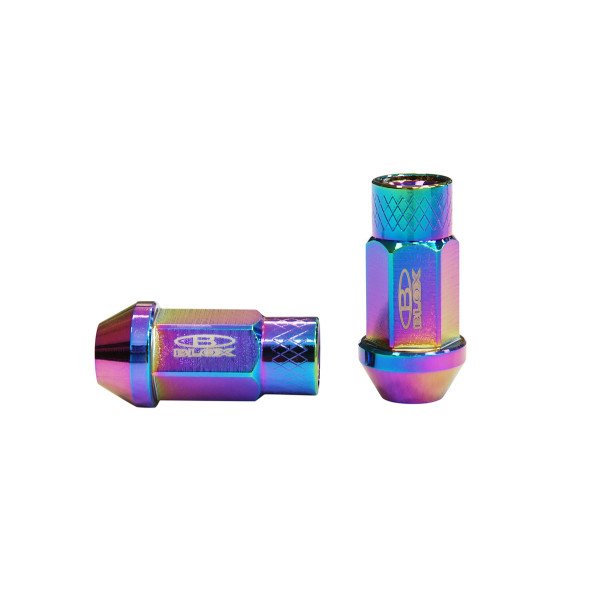 Blox Replica 50mm M12x1.25 Neo Wheel Lug Nuts - Premium Quality