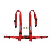 4-Point Racing Seat Belts D1Spec Red - Secure & Stylish