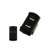 12-24V Dual USB Socket Charger (4.2A) for Vehicles