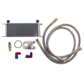 D1Spec 15-Row Oil Cooler Kit for Enhanced Engine Cooling